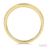 .25CTRDDM 'V' BAND-MILLG YG 14K@11-H*
