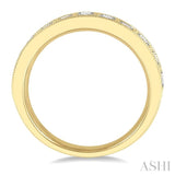1 Ctw Round Cut Diamond Wedding Band in 14K Yellow Gold