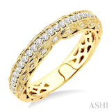 3/8 Ctw Diamond Matching Wedding Band in 14K Yellow Gold