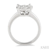1 ctw Round Cut Lovebright Diamond Ring in 14K White Gold