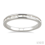 Channel Set Diamond Wedding Band