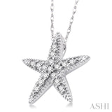 Sea Star Diamond Fashion Pendant