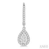 Pear Shape Lovebright Essential Diamond Earrings