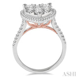 Heart Shape Lovebright Essential Diamond Ring