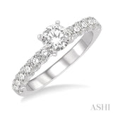 Endless Embrace Semi-Mount Diamond Engagement Ring