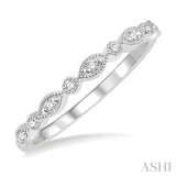 Stackable Diamond Wedding Band