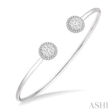 Lovebright Diamond Essential Open Cuff Bangle