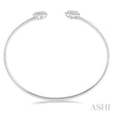 Lovebright Diamond Essential Open Cuff Bangle