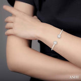 Lovebright Diamond Essential Open Cuff Bangle