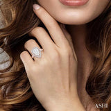 Pear Shape Lovebright Diamond Ring