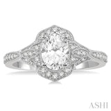 Semi-Mount Diamond Engagement Ring