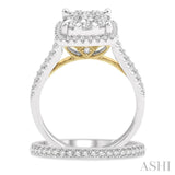 Lovebright Diamond Wedding Set