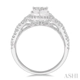 Pear Shape Lovebright Bridal Diamond Engagement Ring