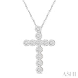 Lovebright Cross Diamond Pendant