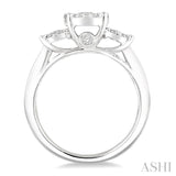 Past Present & Future Lovebright Bridal Diamond Engagement Ring