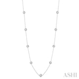 Diamond Station Necklace