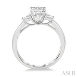 Pear Shape Diamond Engagement Ring