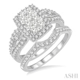 Lovebright Bridal Diamond Wedding Set