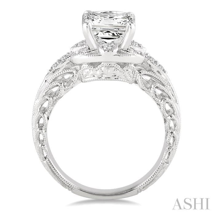 Semi-Mount Diamond Engagement Ring - 18278NBADFVWG-SM – National