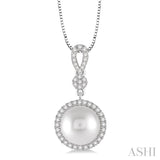 Pearl & Diamond Pendant