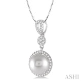 Pearl & Diamond Pendant