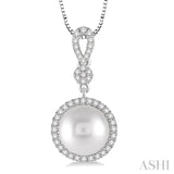 Pearl & Diamond Pendant