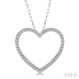 Heart Shape Diamond Pendant