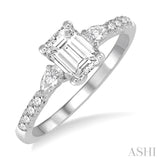 Semi-Mount Diamond Engagement Ring