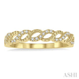Stackable Diamond Fashion Band