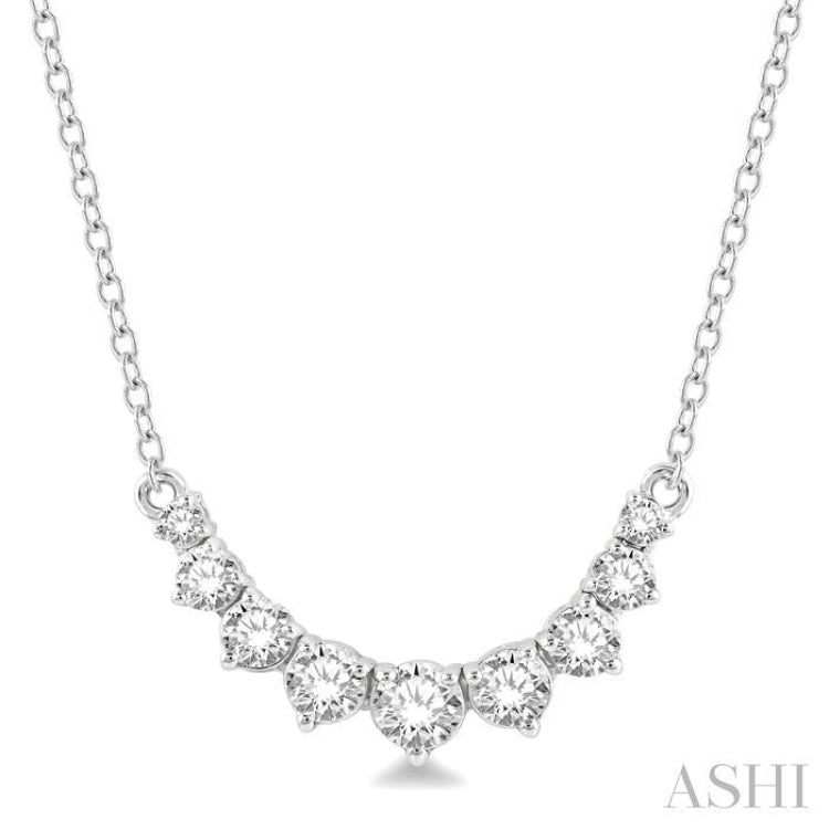 Real Diamonds Round Diamond Necklace, Weight: 12g at Rs 221000 in Surat
