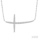 Cross Diamond Necklace