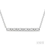 Bar Petite Diamond Fashion Necklace