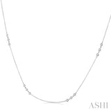 Diamond Station Necklace