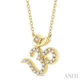 Om Petite Diamond Fashion Pendant